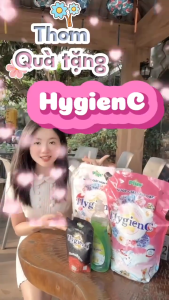 [TẶNG 7 QUÀ] Thùng 8 Túi Nước Giặt Đậm Đặc HygienC Plus 2.6Kg/Túi - Hương Nước Hoa Làm Sạch Vết Bẩn