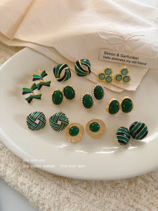 ต่างหูไขว้สไตล์ฮ่องกงแบบเก๋ไก๋หรูหราสำหรับผู้หญิง เครื่องประดับหูสไตล์เกาหลีและญี่ปุ่นที่สวมใส่สบายในชีวิตประจำวัน