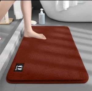 Anti-Slip Carpet Bathroom Floor Mat Soft Comfort Furry Fast Absorption