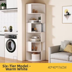 ZHUOHE | Corner Storage Shelf and Bookcase
