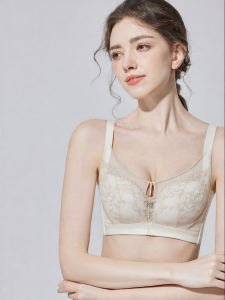Gather And Enlarge Wireless Shaping Bra