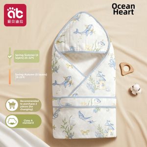 AIBEIDILA | Newborn Pure Cotton Muslin Blanket