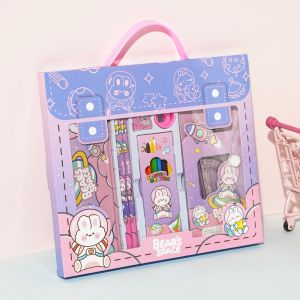 Creative Childrens Stationery Gift Box Kindergarten Activity Souvenir Learning Supplies Class Prize Beautifully Packaged