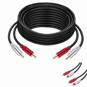 2 RCA Male Extension Cable Dual RCA Male to 2 RCA Stereo Audio Cable 1M/3M/5M RCA Male Video Audio Cord Wire Line Cable