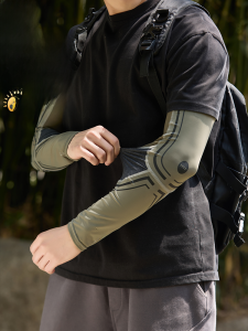 miiow | MiiOW Ice Silk Sleeve Covers 2025 New Summer Mens Long Sleeve UV Protection Driving Cycling Arm Guard Youth Adult Middle Age