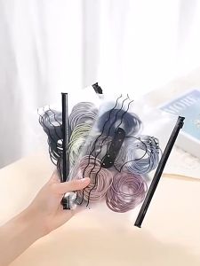 Ikat Rambut Elastis Isi 100 Pcs | Kunciran Rambut | Ikat Rambut Wanita Elastis Korea