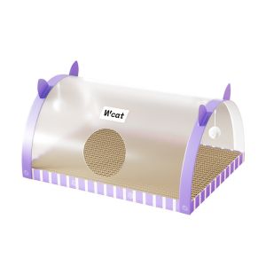 SHENJINGMAO | Durable Non-Flaking Tunnel Cat Scratching Pad