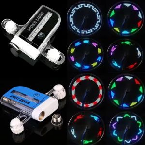 Vodool | Colorful Bike Wheel Spoke Light USB Rechargeable RGB LED Neon Bicycle Tyre Flash Lights Rim Decor MTB Bike Safety Warning Lights