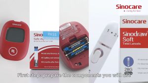 sinocare ชุดตรวจน้ำตาล Safe AQ smart