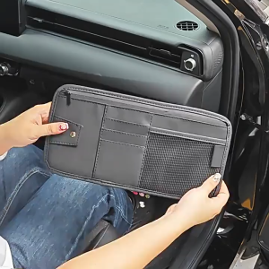 SEAMETAL กระเป๋าเก็บของที่ช่องบังแดดในรถยนต์ ที่เก็บของแบบมีหลายกระเป๋า car storage bag