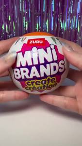 Zuru | NEW 5 Surprise Ball ZURU Mini Brands Food Create MasterChef Series 2 Mystery Box Real Collection Artword DIY Toy Gifts