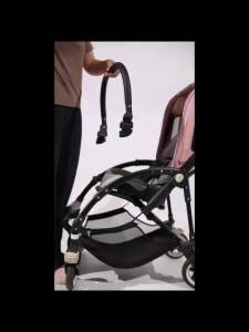2025 Stroller Safety Armrest Adjustable Bumper Bar For Bugaboo Bee Series Bee3/5/6 Strolles Accessories Baby Parms Handrail Pushchair