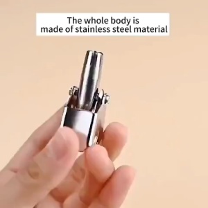 Nose Hair Trimmer for Men/Woman Stainless Steel Manual Trimmer Nose Hair Remover Nose Hair Trimmer