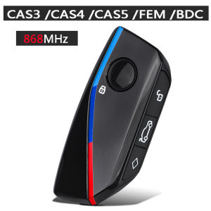 KEYECU 315/434/868MHz FEM BDC CAS4 CAS5 System Transplant Chip Modify Keyless-Go Remote Key Fob for BMW F Chassis 3 5 7 Series