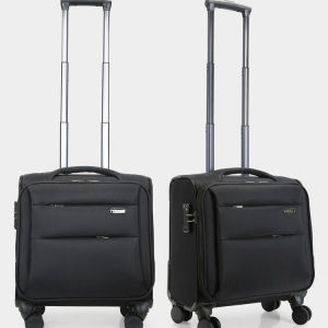 Spring Autumn Airlines Luggage Suitcase Travel Bag for Men And Women with Pull Rod Business Style Zipper Closure Expandable Layer
