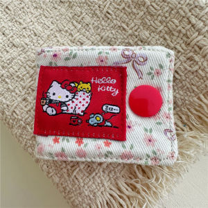 Takara Tomy | Anime Hello Kitty Fabric Data Cable Storage Clip Kt Cat Charger Cord Storage Holder Data Line Bobbin Winder Birthday Gifts