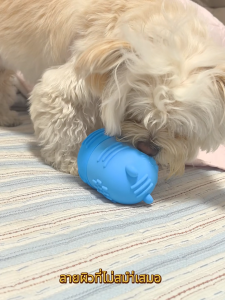 【Roroarrr】ปลอดภัยสำหรับสุนัข/แมวให้เคี้ยว! ซิลิโคนเกรดทารกรักษาช้า/ของเล่นซ่อนขนม | ทนทานและไม่เกิดความเสียหายฟัน | ลดความวิตกกังวลและทำความสะอาดฟัน