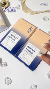 INEZ Compact Powder Bedak Padat Color Contour Plus Bedak Biru Inez Cosmetic