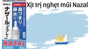 XỊT MŨI NAZAL SATO NHẬT BẢN (LỌ 30ML)