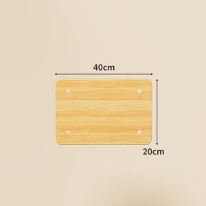 Wooden Layered Partition Organizer Shelf