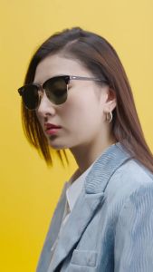 Mắt Kính RAY-BAN CLUBMASTER Polarized - RB3016F 901/58 - Size 55 - Kính mát