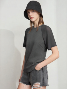 AMII | Summer Breathable Slim Fit T-Shirt