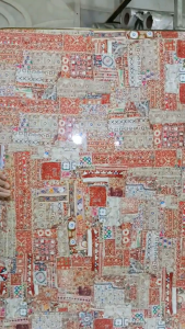 Tranh Trừu Tượng Hoa Lá Thế Hệ Mới Tranh Canvas Tranh Tráng Gương Tranh Tráng Trí Không Gian