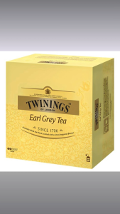 Twinings Earl Grey Tea Bags – 25 Count | 100% Original Black Tea with Bergamot | Ships from Korea | Aromatic Hot Iced or Milk Tea | Individually Wrapped