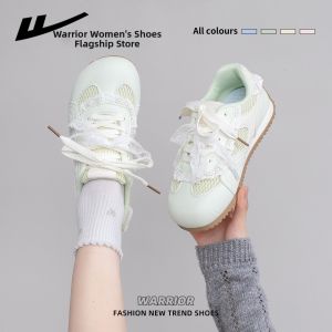 Warrior | Mint Green Soft Bottom Ballet Style Casual Shoes