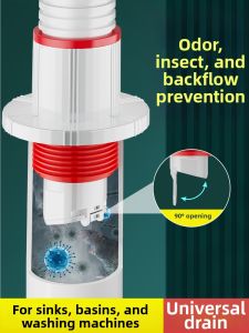 TAOSHI | Odor Prevention Bathroom Sink Washing Machine Sealing Plug