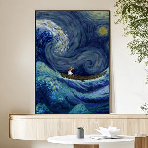 DIY Oil Painting By Number Vincent Van Gogh Home Decoration Wall Bedroom Living Room Decor Funny Gift Frameelss