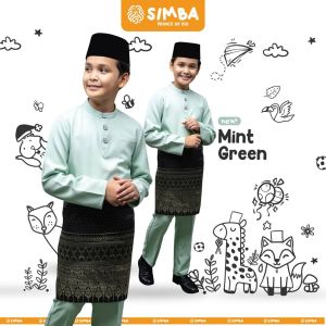 Simba Baju Melayu Cekak Musang Raya Boy 2-11 Years