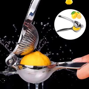 1pc Stainless Steel Kitchen Lemon Clamp Citrus Press Lemon Squeezer Juice Fruit Lime Pemerah   Lemon Buah Hand Press Fruit Juice