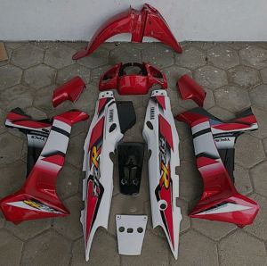 Cover Body Fiz R F1z R Fiz r fullset warna putih merah Cover Body full Set Halus YAMAHA F iz R warna putih merah