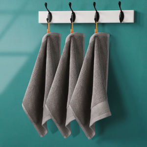 Xinjiang Long-Staple Cotton Small Tower Pure Cotton For Home Absorbent Soft Lint-Free Hand Towel Cotton Hotel Square Towel Face Washing