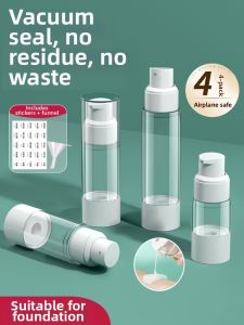 IMLUCKY | Portable Travel Vacuum Bottle for Skincare Products