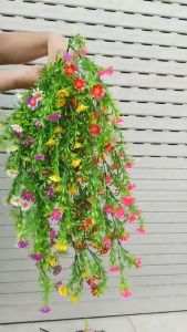 Dây cúc họa mi treo tường VI163 ( hoa nhựa 45 bông dài 79cm) hoa giả trang trí