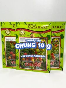 Benih Tomat Ceri Chung 10 gram Cap Bunga Matahari dataran rendah menengah Unggul bibit biji sayur sambal sambel hidroponik hydroponik