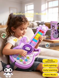 QIMINGXING | Multifunctional Electronic Toy Guitar Violin for Babies 1-3 Years