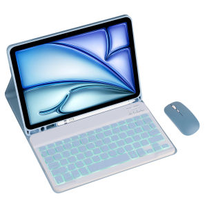 Keyboard Case & Mouse for Samsung Galaxy Tab S10 FE SM-X520/X526 10.9inch Tablet Keyboard Cover with Built in S Pen Holder