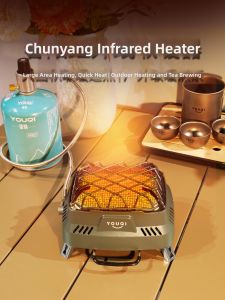 Stable Pressure Multi-functional Heating and Tea Boiling Stove for Camping
