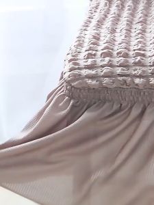Light Luxury Bubble Lattice Elastic Stretch Chair Covers Office Chair Cover With Back Spandex Chair Covers For Dining Room