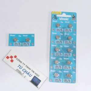 Pin 1.5V L736F LR41 192 V3GA AG3 92A / HIệu VINNIC Alkaline (Chính hãng)