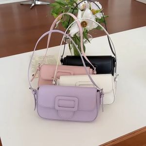 Baggie (Ready Stock) Women Thai Style Cambridge Bag Niche Design Satchel Bags Fashion Baguette Shoulder Bag Handbag