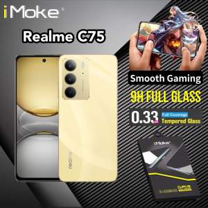 iMoke 9H 0.33mm Full Tempered Glass for Realme C75