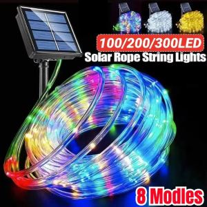32M 300LED Solar String Fairy LED Lights Christmas Lights Waterproof Outdoor Garland Solar Power Lamp