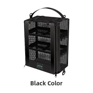Dinggelvxing | Portable Fishing Gear Storage Mesh Rack
