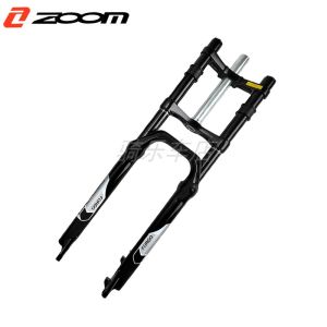 Zoom Zhengpingrui DH Shoulder Speed Reduction Front Suspension Device Snow Tire Mountain Coarse Tire Bicycle Front Damping Fork