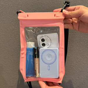 Large Capacity Waterproof Phone Bag for Swimming And Diving Touch Screen Crossbody Bag Beach Photography Sealed Drifting Equipment