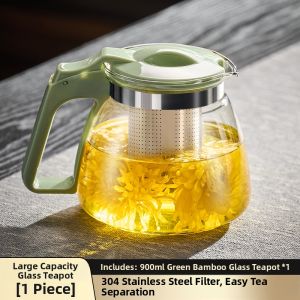 GIANXI | Tea Infuser Glass Teapot with Tea-Leaf Separator